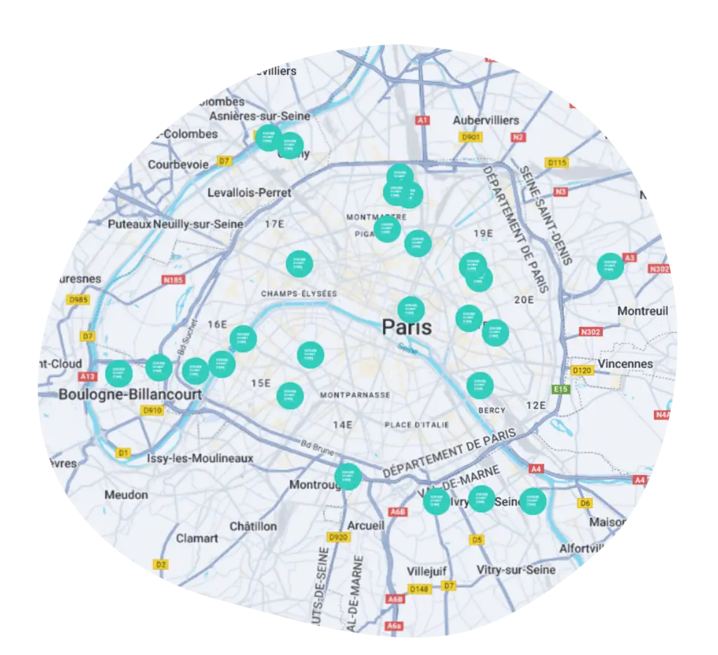 Des entrepots et hub logistiques à la localisation stratégique en centre-ville