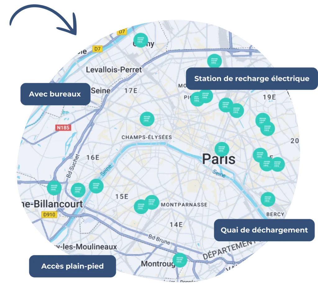 location entrepôt paris