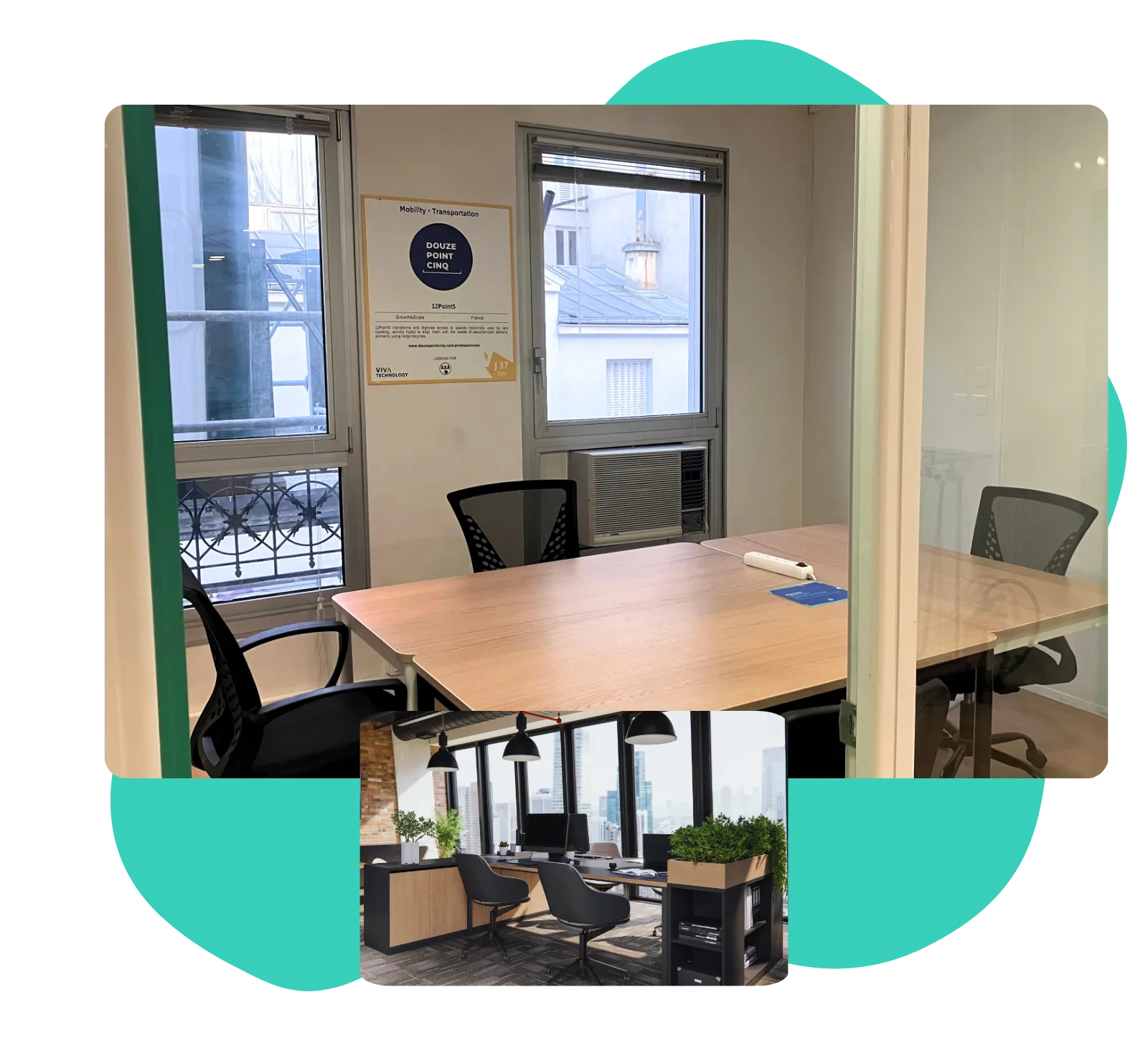 Bureaux partagés et coworking DouzePointCinq