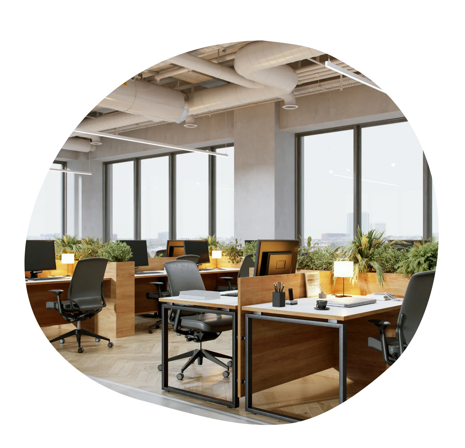 location de bureaux partagés