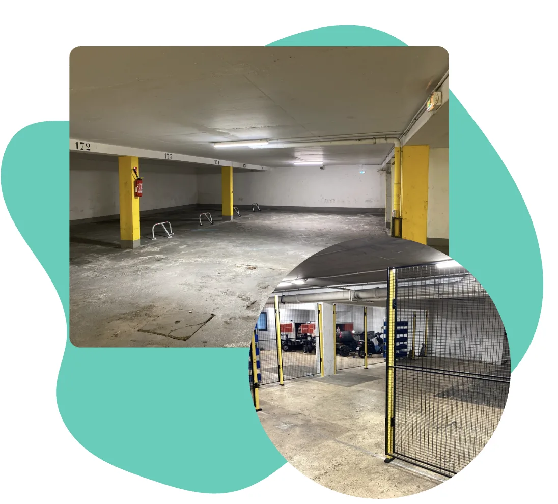 Parking mutualisé Parking mutualisé DouzePointCinq