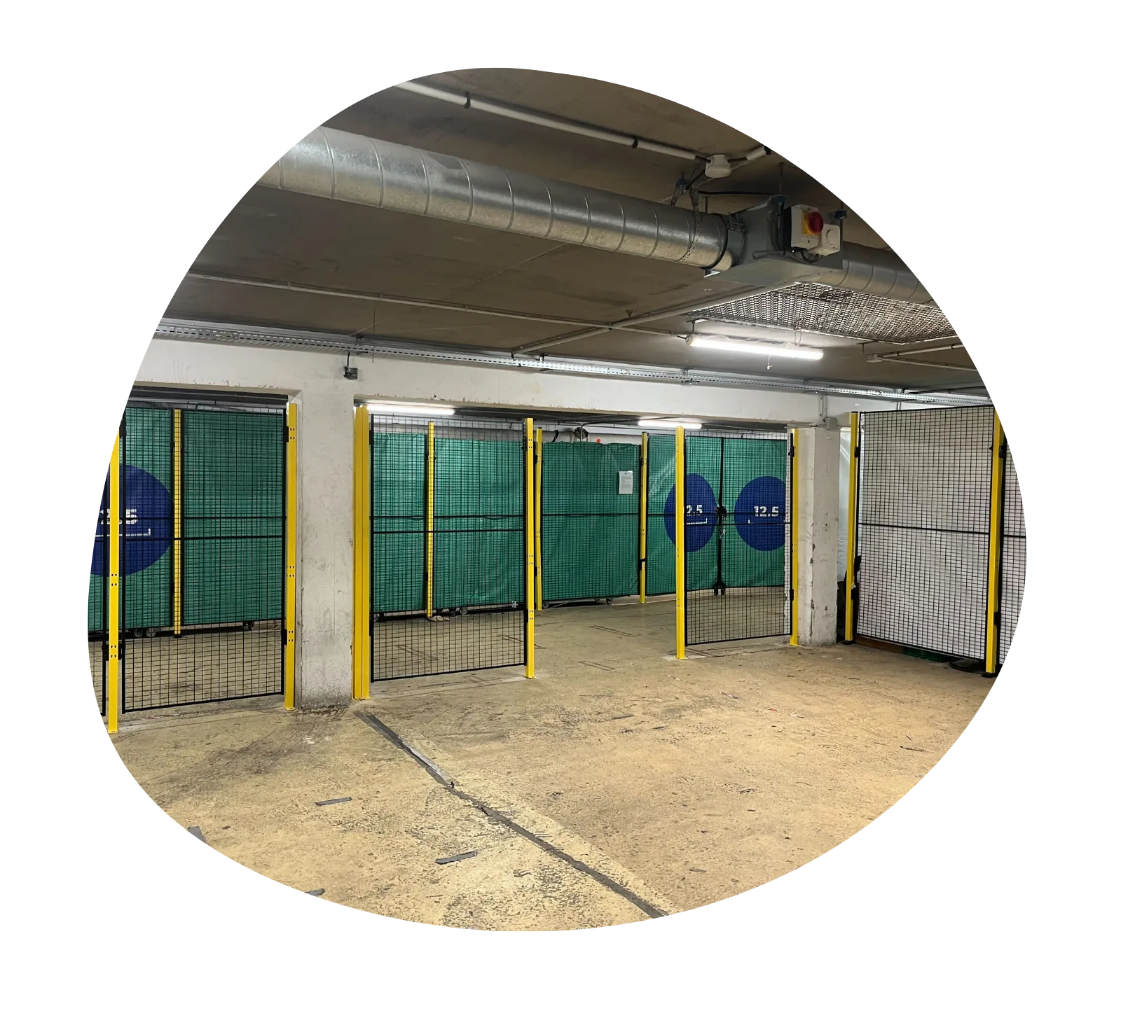 division-espace-parking division de l'espace disponible au sein d'un parking mutualisé