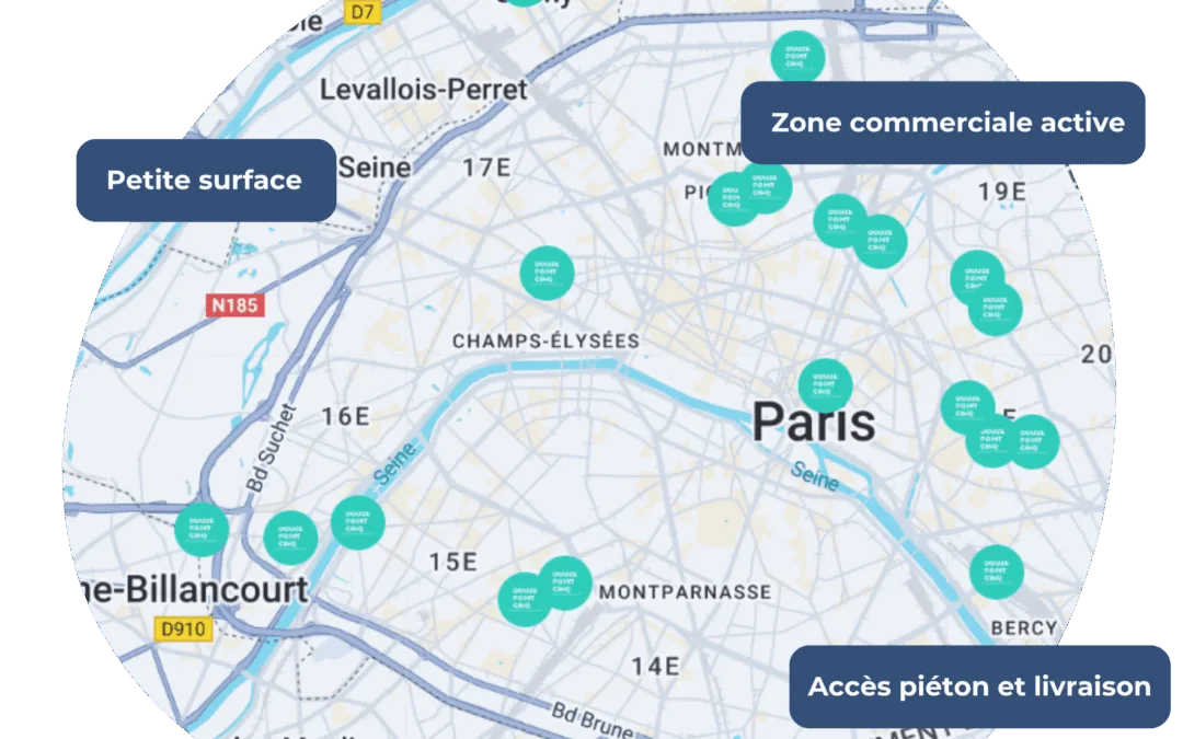 Petit local commercial à louer à Paris