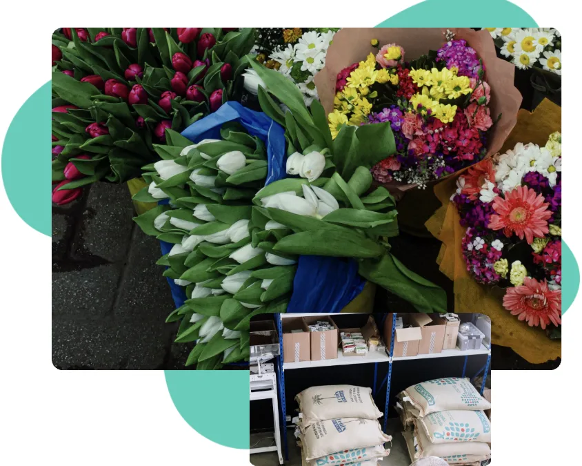 Entrepot fleuriste